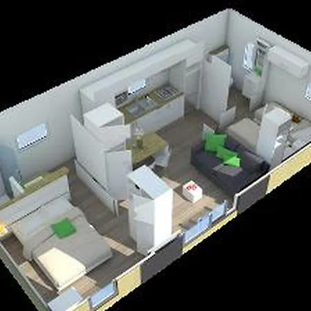 Mobil Prestige Avec Terrasse A - Api-1-52-159 Camping *