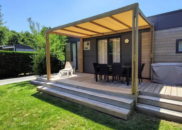 Kamp alanı Mobil Prestige Avec Terrasse A - Api-1-52-159 *